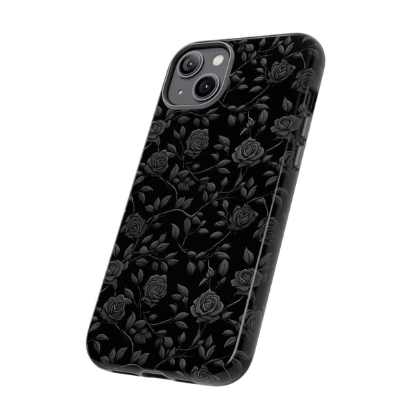 Black Roses Aesthetic Phone Case for iPhone, Samsung, Pixel