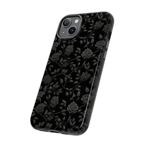 Black Roses Aesthetic Phone Case for iPhone, Samsung, Pixel