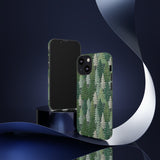 Christmas Forest 3D Aesthetic Phone Case for iPhone, Samsung, Pixel