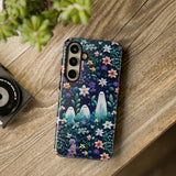 Ghosts in the Garden Aesthetic 3D Phone Case for iPhone, Samsung, Pixel