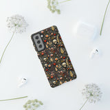 Magical Skull Garden Aesthetic 3D Phone Case for iPhone, Samsung, Pixel