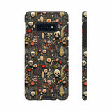 Magical Skull Garden Aesthetic 3D Phone Case for iPhone, Samsung, Pixel Samsung Galaxy S10E / Glossy