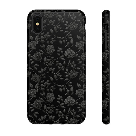 Black Roses Aesthetic Phone Case for iPhone, Samsung, Pixel