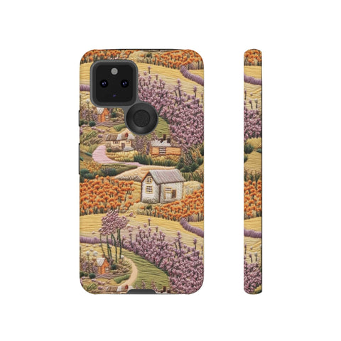 Autumn Farm Aesthetic Phone Case for iPhone, Samsung, Pixel