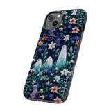 Ghosts in the Garden Aesthetic 3D Phone Case for iPhone, Samsung, Pixel