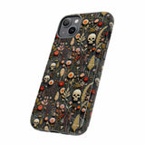 Magical Skull Garden Aesthetic 3D Phone Case for iPhone, Samsung, Pixel