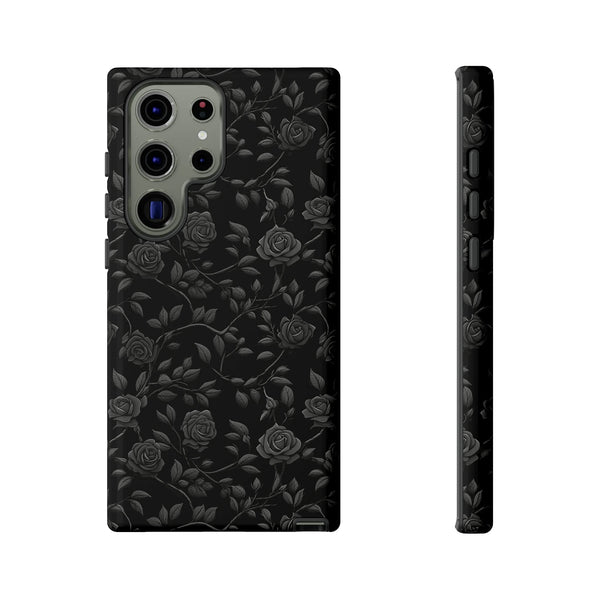 Black Roses Aesthetic Phone Case for iPhone, Samsung, Pixel