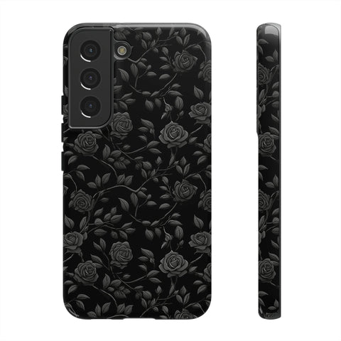 Black Roses Aesthetic Phone Case for iPhone, Samsung, Pixel