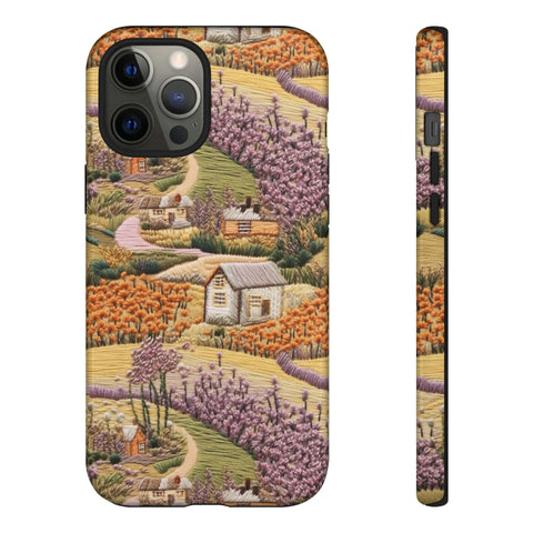 Autumn Farm Aesthetic Phone Case for iPhone, Samsung, Pixel
