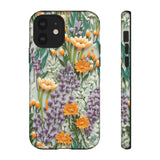 Floral Cottagecore Aesthetic  Phone Case for iPhone, Samsung, Pixel iPhone 12 / Glossy