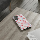 Dreamy Strawberry Cloud Phone Case - Pretty Pink Sky Protective Phone Cover for iPhone, Samsung, Pixel