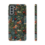Botanical Fox Aesthetic Phone Case for iPhone, Samsung, Pixel Samsung Galaxy S21 Plus / Matte