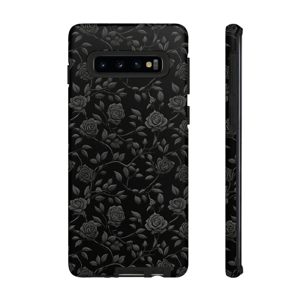 Black Roses Aesthetic Phone Case for iPhone, Samsung, Pixel