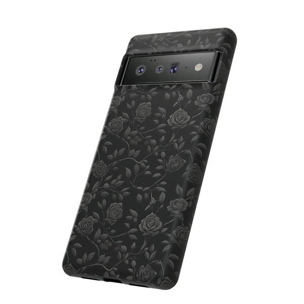 Black Roses Aesthetic Phone Case for iPhone, Samsung, Pixel