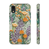 Floral Cottagecore Aesthetic  Phone Case for iPhone, Samsung, Pixel iPhone XR / Matte