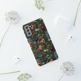 Botanical Fox Aesthetic Phone Case for iPhone, Samsung, Pixel