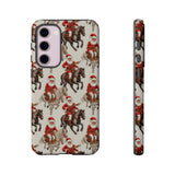 Cowboy Santa Embroidery Phone Case for iPhone, Samsung, Pixel Samsung Galaxy S23 Plus / Matte