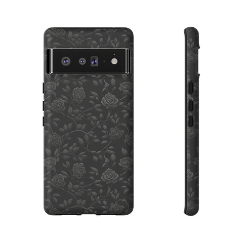 Black Roses Aesthetic Phone Case for iPhone, Samsung, Pixel