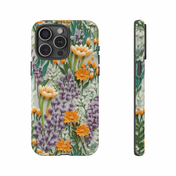 Floral Cottagecore Aesthetic  Phone Case for iPhone, Samsung, Pixel