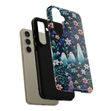 Ghosts in the Garden Aesthetic 3D Phone Case for iPhone, Samsung, Pixel