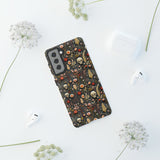 Magical Skull Garden Aesthetic 3D Phone Case for iPhone, Samsung, Pixel