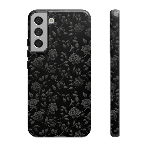 Black Roses Aesthetic Phone Case for iPhone, Samsung, Pixel