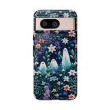 Ghosts in the Garden Aesthetic 3D Phone Case for iPhone, Samsung, Pixel