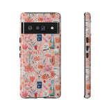 Pretty Pink Collage Phone Case - Preppy Trendy Art Aesthetic Phonecase for iPhone, Samsung, Pixel