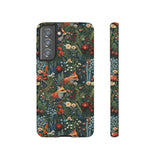 Botanical Fox Aesthetic Phone Case for iPhone, Samsung, Pixel Samsung Galaxy S21 FE / Matte