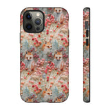 Cottagecore Fox 3D Aesthetic Phone Case for iPhone, Samsung, Pixel iPhone 12 Pro / Glossy