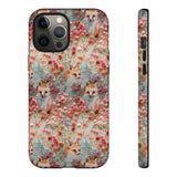 Cottagecore Fox 3D Aesthetic Phone Case for iPhone, Samsung, Pixel iPhone 12 Pro Max / Matte