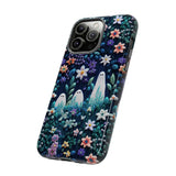 Ghosts in the Garden Aesthetic 3D Phone Case for iPhone, Samsung, Pixel