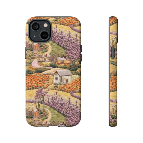 Autumn Farm Aesthetic Phone Case for iPhone, Samsung, Pixel