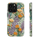 Floral Cottagecore Aesthetic  Phone Case for iPhone, Samsung, Pixel iPhone 13 Pro / Glossy