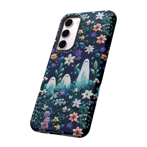 Ghosts in the Garden Aesthetic 3D Phone Case for iPhone, Samsung, Pixel