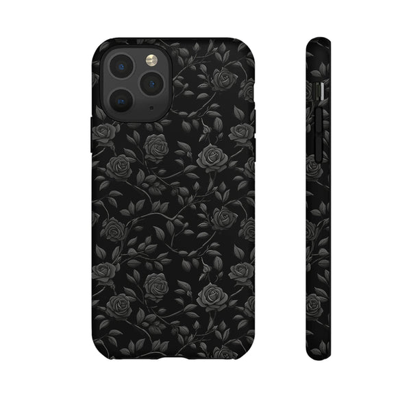 Black Roses Aesthetic Phone Case for iPhone, Samsung, Pixel