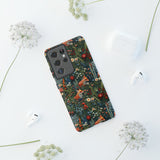 Botanical Fox Aesthetic Phone Case for iPhone, Samsung, Pixel