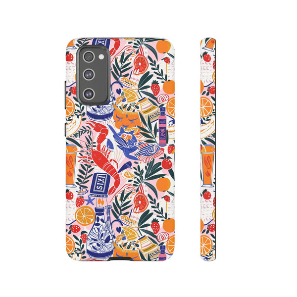Sweet n Sour Collage Phone Case - Trendy Coastal Aesthetic Protective Phone Cover for iPhone, Samsung, Pixel