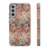 Cottagecore Fox 3D Aesthetic Phone Case for iPhone, Samsung, Pixel Samsung Galaxy S22 Plus / Glossy