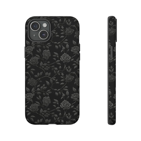 Black Roses Aesthetic Phone Case for iPhone, Samsung, Pixel