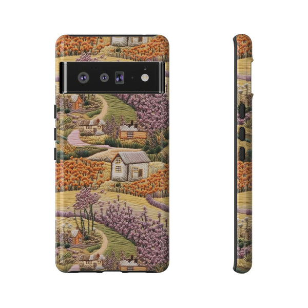 Autumn Farm Aesthetic Phone Case for iPhone, Samsung, Pixel