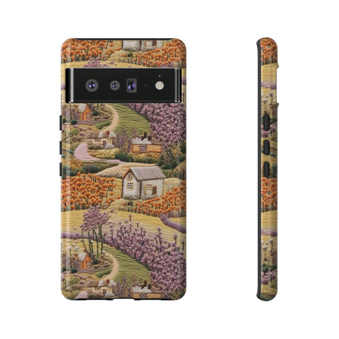 Autumn Farm Aesthetic Phone Case for iPhone, Samsung, Pixel
