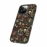 Magical Skull Garden Aesthetic 3D Phone Case for iPhone, Samsung, Pixel