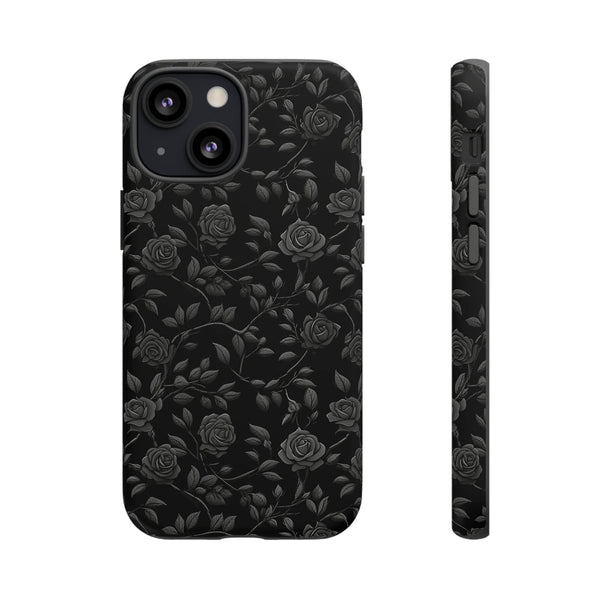 Black Roses Aesthetic Phone Case for iPhone, Samsung, Pixel