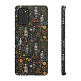 Mini Skeletons in Mystique Garden 3D Phone Case for iPhone, Samsung, Pixel Samsung Galaxy S20+ / Glossy