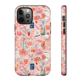 Pretty Pink Collage Phone Case - Preppy Trendy Art Aesthetic Phonecase for iPhone, Samsung, Pixel