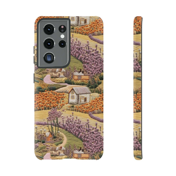 Autumn Farm Aesthetic Phone Case for iPhone, Samsung, Pixel