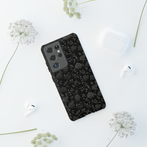 Black Roses Aesthetic Phone Case for iPhone, Samsung, Pixel