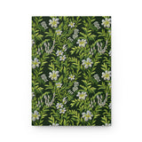 Evergreen Meadow Wildflower Journal - Hardcover Blank Lined Notebook
