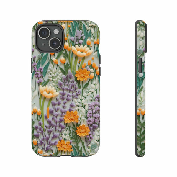 Floral Cottagecore Aesthetic  Phone Case for iPhone, Samsung, Pixel